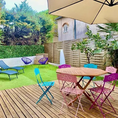 Superbe Studio Plein Pied Grand Jardin A 500m De La Plage *